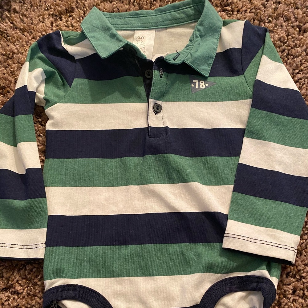 H&M onesie style long sleeve shirt